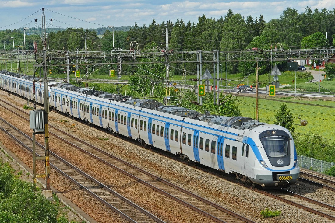 Trem de alta velocidade SJ na Suécia